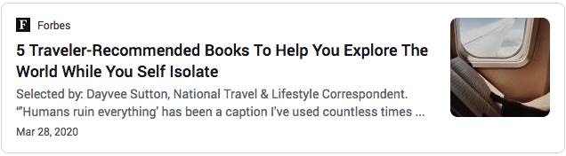 Dayvee Press FORBES