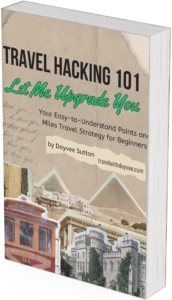 Travel Hacking mockup